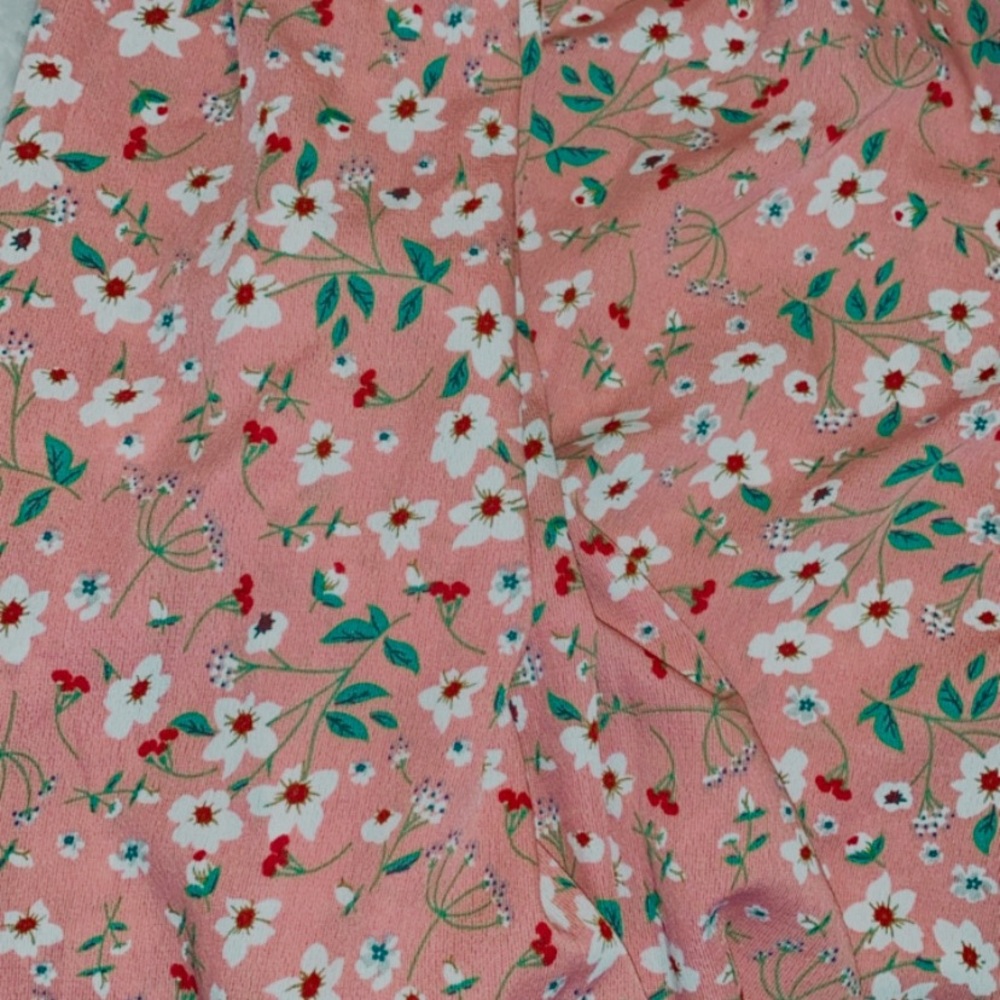 pink over the knee floral dress - Picture 2 of 3